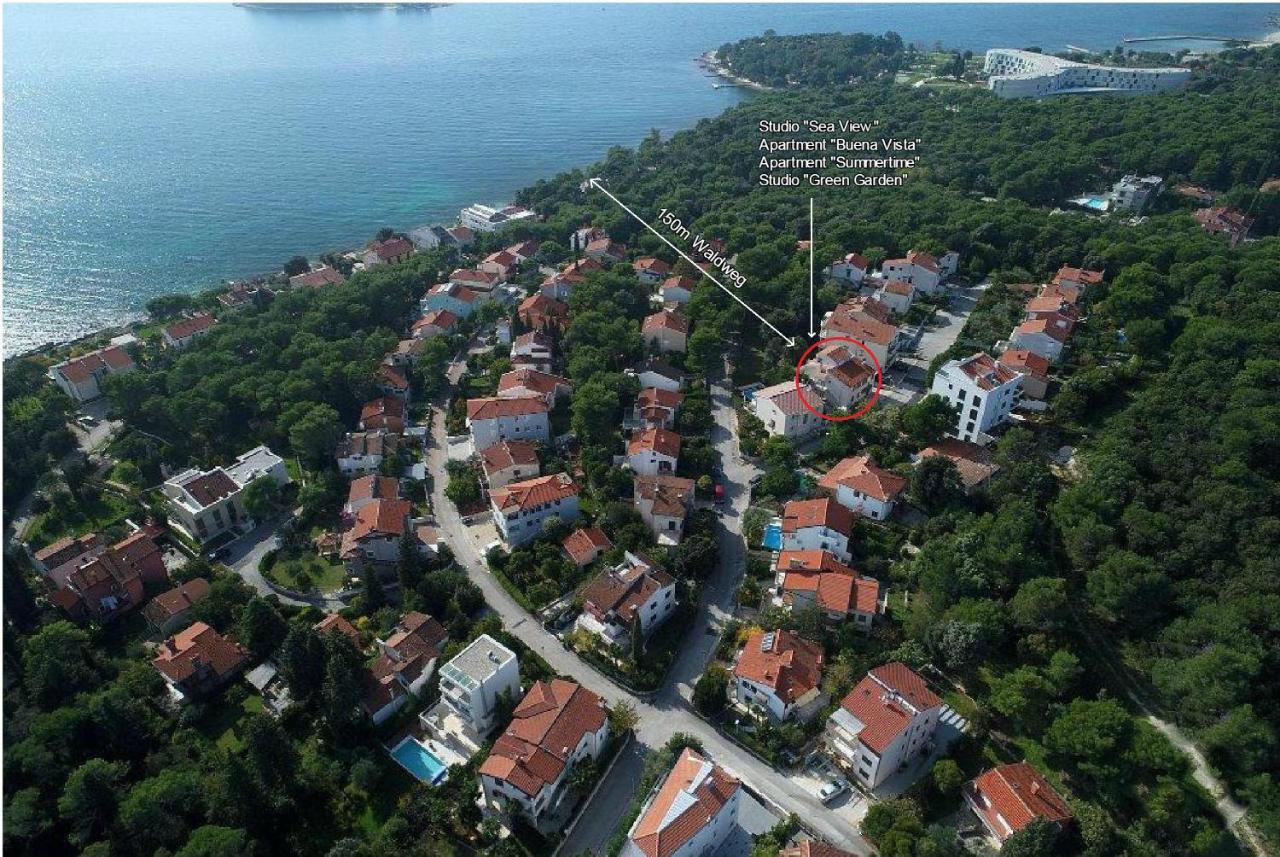 Studio Sea View Borik Rovinj Eksteriør bilde